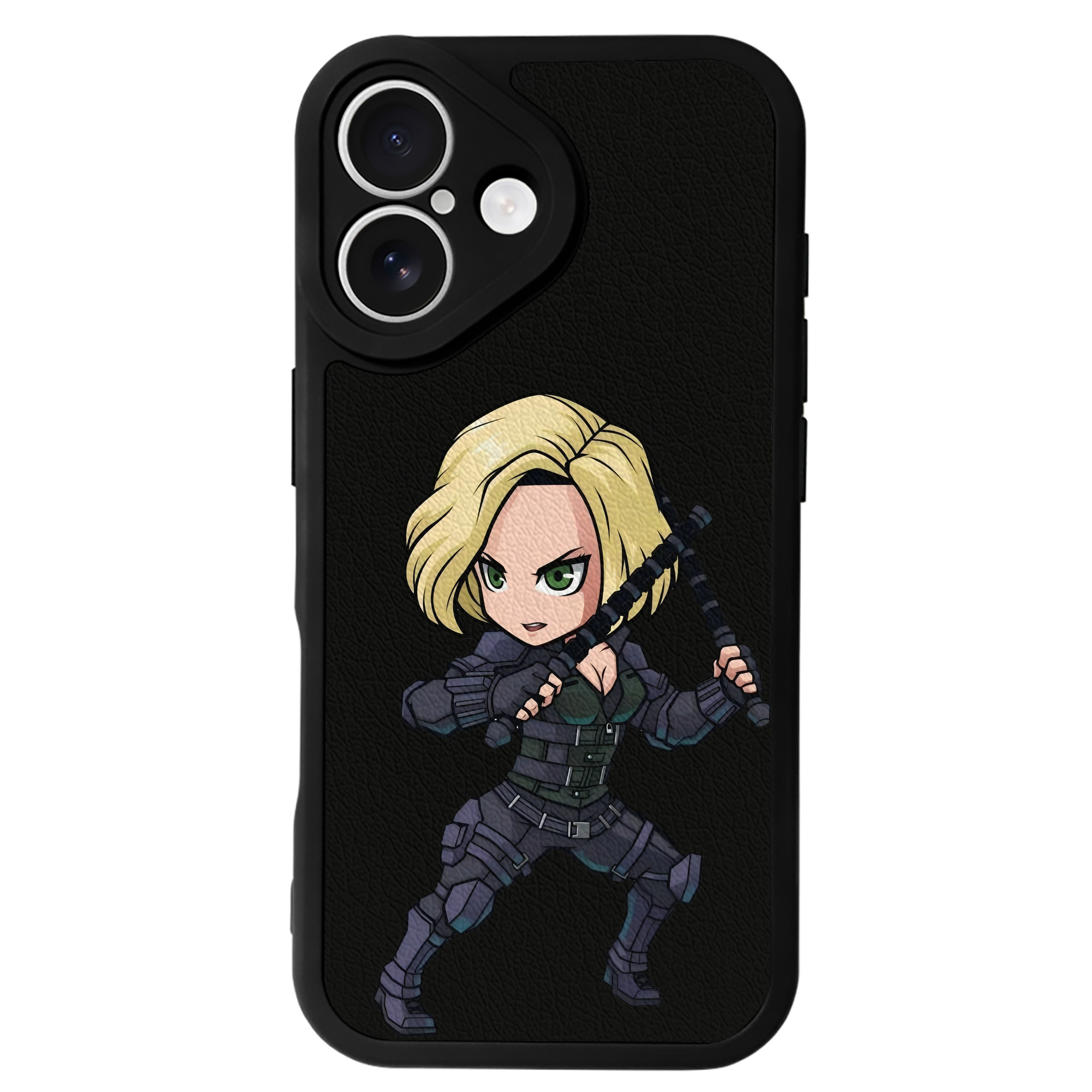 （画像用） アベンジャーズ The Avengers 【iPhone 16シリーズ対応】シリコンスマホケース（レザー調） 材質：シリコン